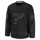 Men's Adam Jecho St. Louis Blues ＃84 Premium Black 2024 Military Appreciation Practice Jersey